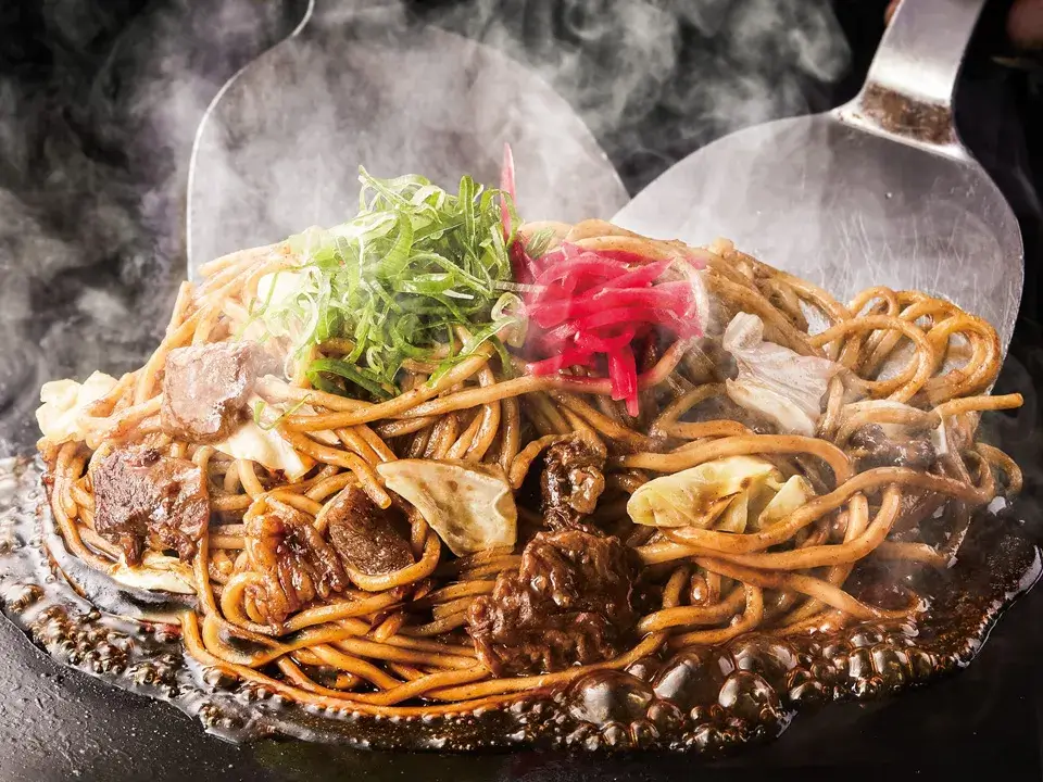 牛すじぼっかけ焼きそば