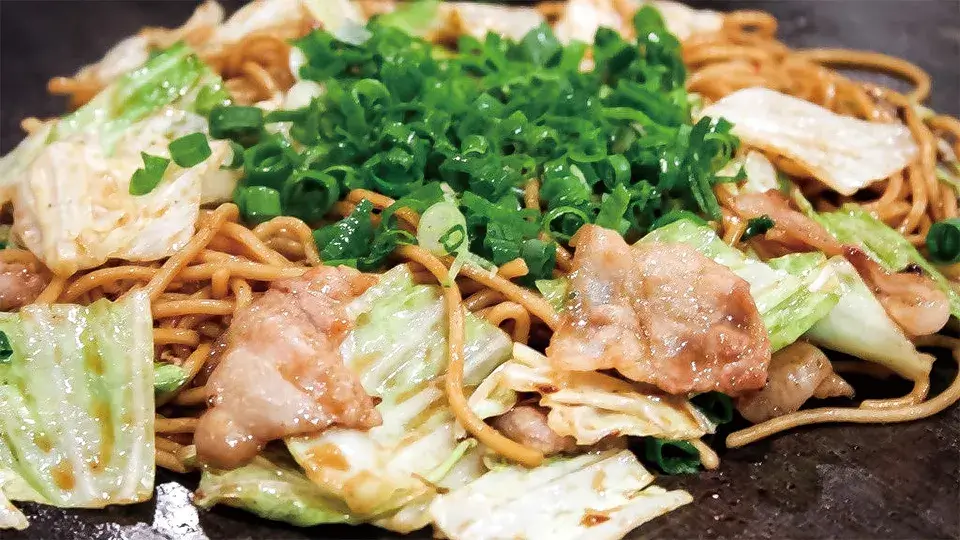 豚焼そば