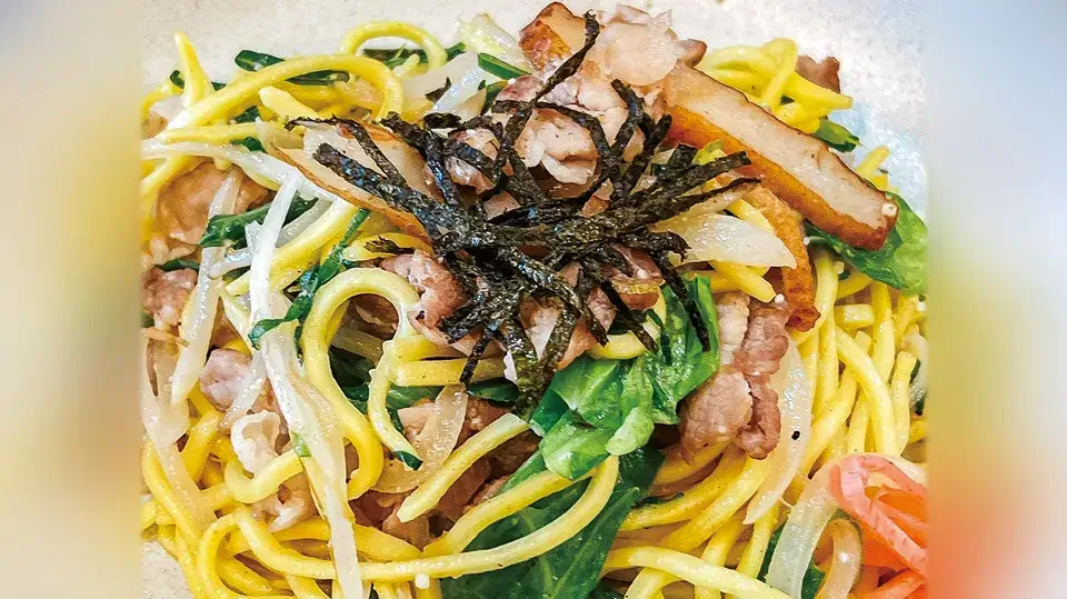 特製塩ダレ塩焼きそば